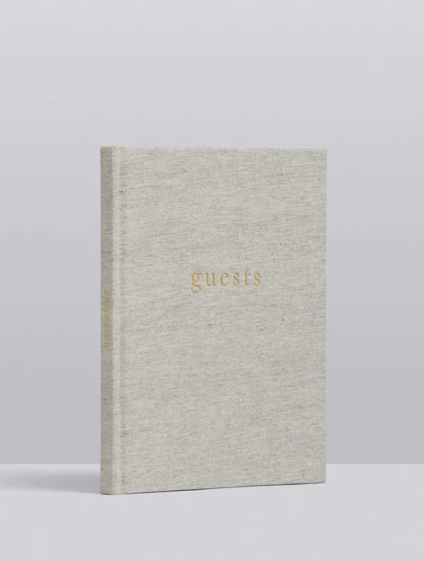 Guests Book - Grey