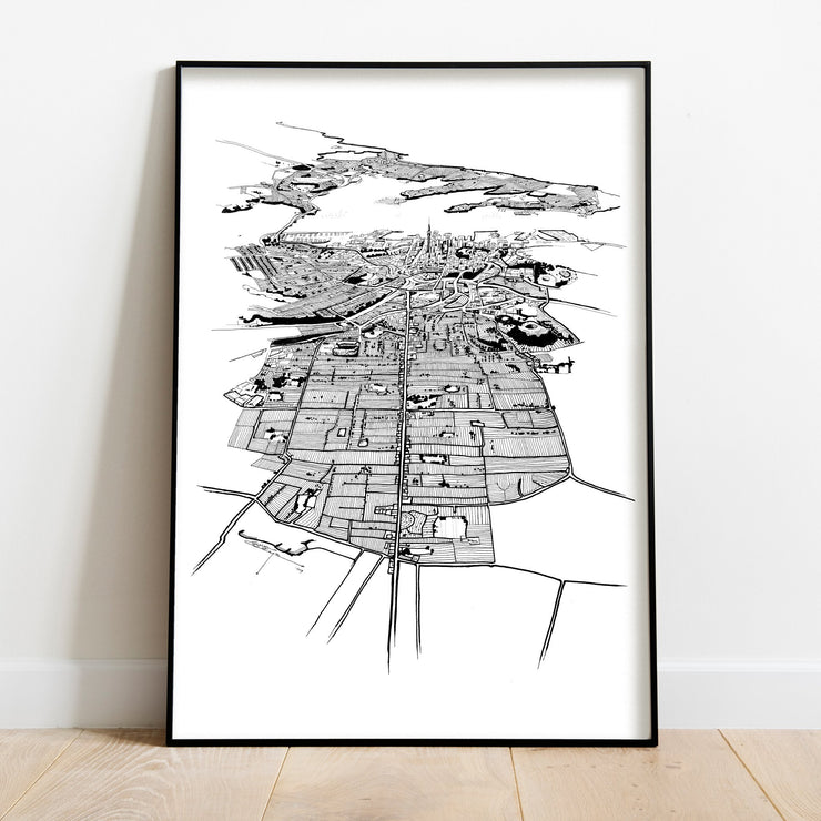 NZ Hometown Prints - Auckland