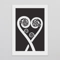 Glenn Jones Print - Aroha Ferns
