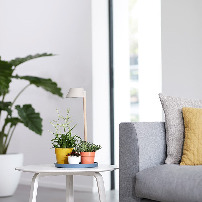 Recycled Plastic Planter Pot - Classic White