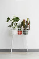 Recycled Plastic Planter Pot - White