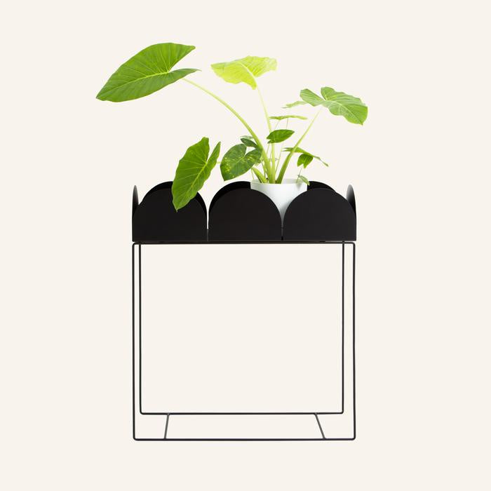 Fold Arch Planter Box - Black