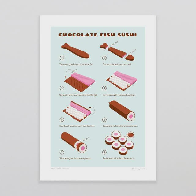 Glenn Jones Print - Best Served Fresh