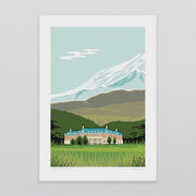 Glenn Jones Print - Chateau Tongariro
