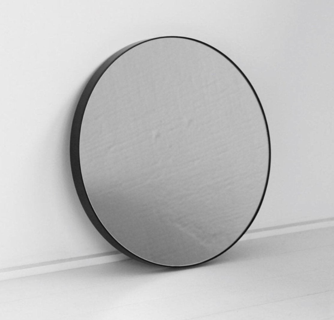 Black Round Framed Mirrors