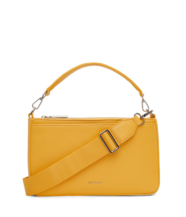 Vegan Crossbody Bag - Fenne Sol Citrine Was $229 Now