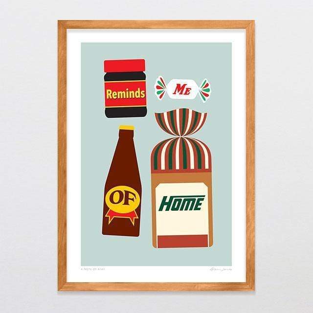 Glenn Jones Print - A Taste of Kiwi