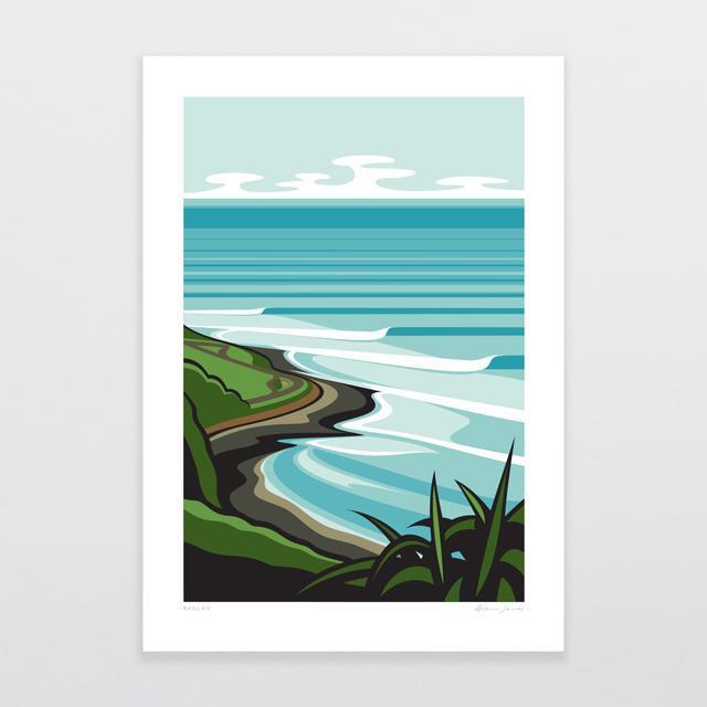 Glenn Jones Print - Raglan