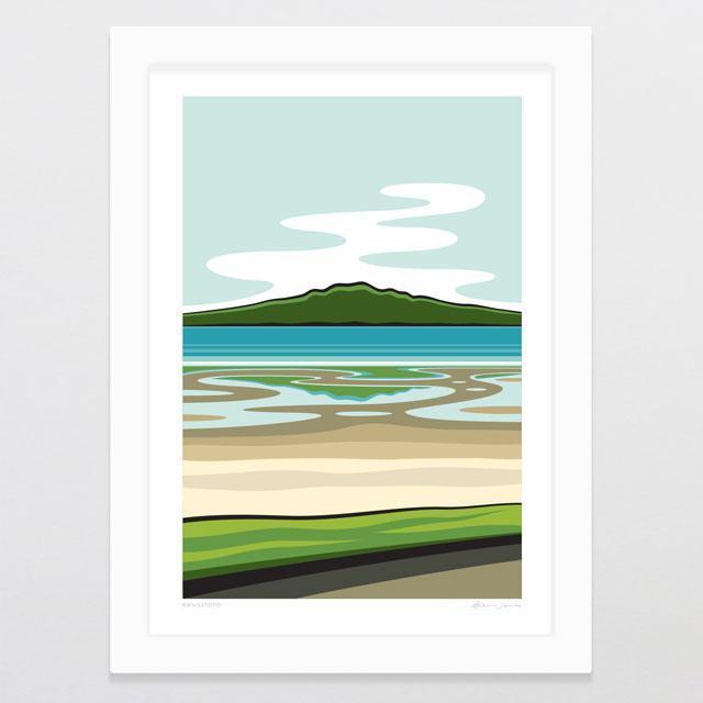 Glenn Jones Print - Rangitoto