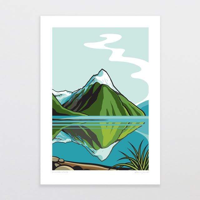 Glenn Jones Print - Milford Sound
