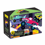 Monster Trucks 100 Piece Glow in the Dark Puzzle