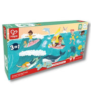 Hape 3 in 1 Puzzle & Storytelling - Ocean Friends