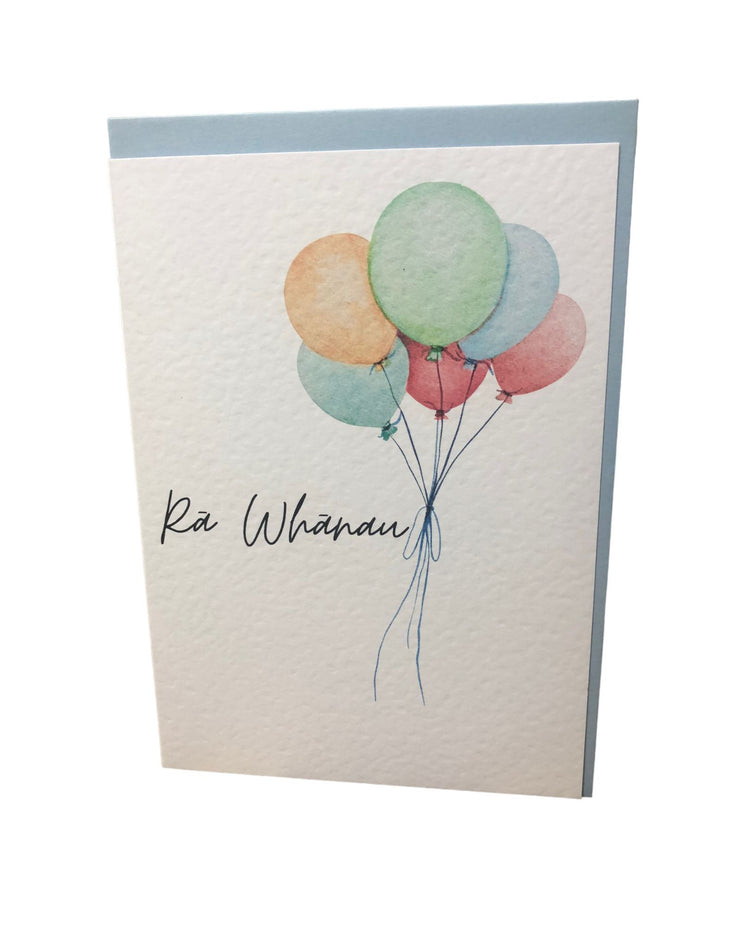 Ra Whanau Balloon Cards