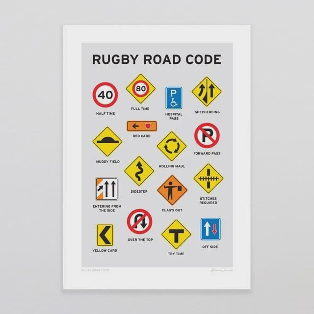 Glenn Jones - Rugby Road Code