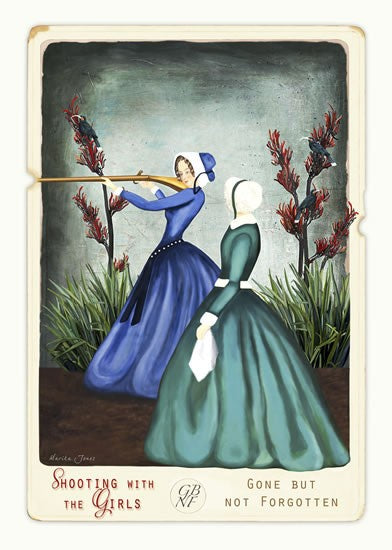 Image Vault Card - Shooting With The Girls Was $8 Now