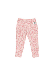 Smile Floral Legging - Dusty Rose