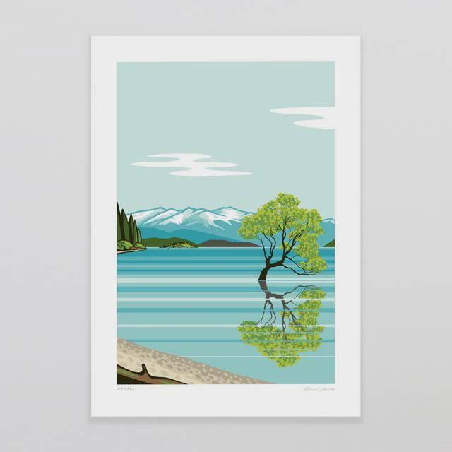 Glenn Jones Print - Wanaka