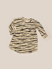 Kids Wild Cat Long Sleeve Dress - Last Size Was $49.90 Now